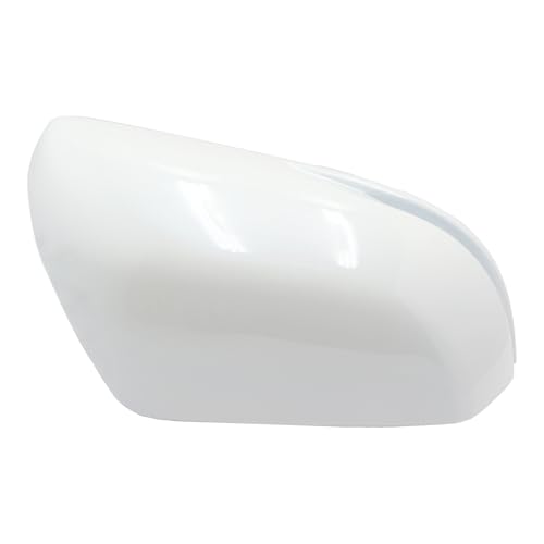 Right Passenger Side Replacement Mirror Cover Compatible with 2017-2022 Honda CR-V CRV,2016-2022 Honda HRV HR-V Side Rearview Mirror Cap Cover With Turn Signal Light Pearl (White) - size: Right White