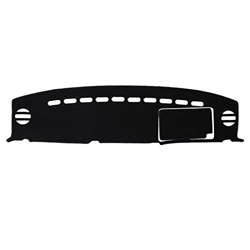 Aunginsy Car Dashboard Cover Mat Compatible with Toyota FJ Cruiser 2007-2021 SUV Dashboard Dash Cover Nonslip Black Mat Sun Pad Dash Carpet Sunshade Glare UV Rays Protector Car Interior Accessories - color: Black(RHD)