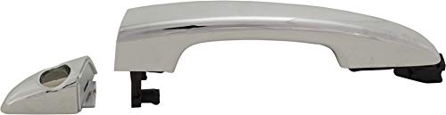 Garage-Pro Exterior Door Handle Compatible with Hyundai Sonata 2015-2019 Chrome With Key Hole Front, Driver Side