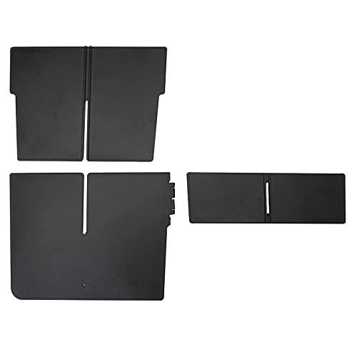 JDMCAR Compatible with Toyota 4Runner Accessories 2010-2024 Center Console Organizer,Insert ABS Black Materials Compartment Divider - color: Matte Black