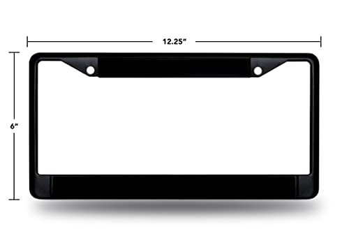Rico Industries NBA Standard Chrome License Plate Frame