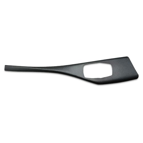 Car Center Console Multimedia Trim Panel Cover for 2012 to 2018 BMW 1 Series 2 Series F20 F21 F22 Real Carbon Fiber Automotive Interior Trim Accessories (Matte Black Carbon - Version A) - color: Matte Black Carbon - Version A