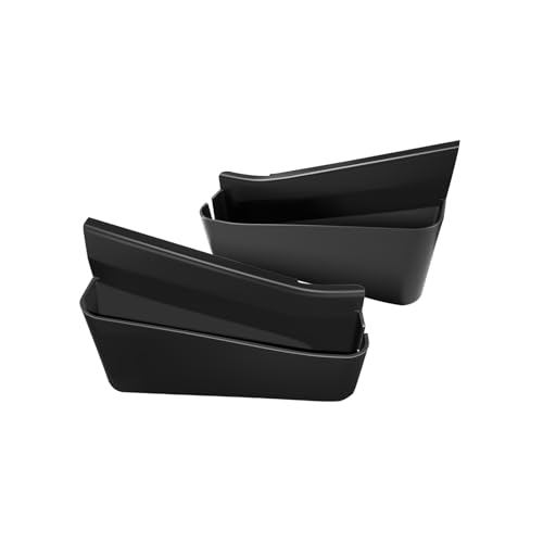 Muslogy for 2022 2023 2024 2025 2026 Maverick Center Console Shifter Storage Box ABS Material Console Side Organizer Left & Right 2PCS Set Compatible with Ford Maverick 2022-2026 - size: Console Side Organizer 2 PCS