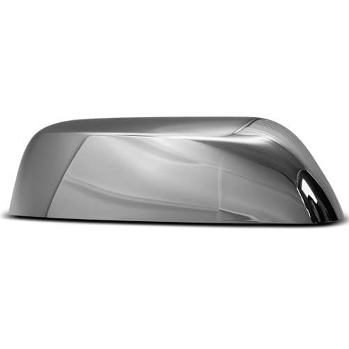 A-Premium Passenger Side Rearview Mirror Cover Cap - Compatible with Ford Explorer 2019 - Chrome - style: Right Passenger Side