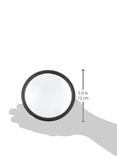 GG Grand General 33271 Stainless Steel 5” Convex Blind Spot Mirror with Center Mount for Trucks, Buses, Utility Vehicles and More - size: 5", style: Center-Stainless Steel