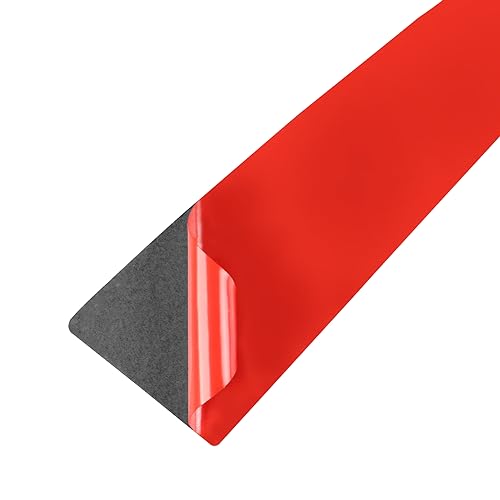 Real Red Carbon Fiber Car Front Row Roof Reading Light Control Panel Sticker Auto Interior Trim Compatible with Ford Explorer(U625) XLT/Limited/ST/Platinum/Platinum Hybrid 2020 2021 2022 2023 - color: Front Reading Light Panel