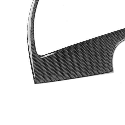 Car Speedometer Frame Sticker Instrument Panel Carbon Fiber Decal Interior Trim Compatible with Toyota Camry 2007 2008 2009 2010 2011 Accessories - color: Black 16
