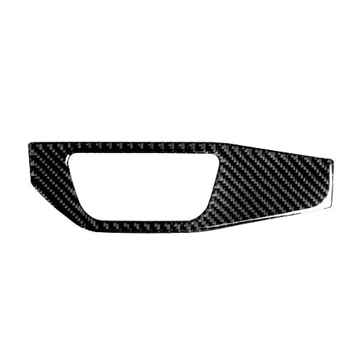 NVCNX Real Carbon Fiber Compatible with Audi B9 A4 S4 2017-2025 / A5 S5 RS5 2018-2025 2019 2020 2021 2022 2023 2024 Dash Dashboard Driver Side Panel Trim Cover Sticker Decal Interior Accessories 1PC - color: Dash Driver Side Panel Trim