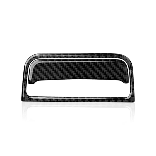 Car Armrest Box Switch Sticker Carbon Fiber Decal Cover Interior Trim for Chevrolet Silverado/GMC Sierra 1500 2500HD 3500HD 2014-2018 Accessories - color: Armrest Box Switch