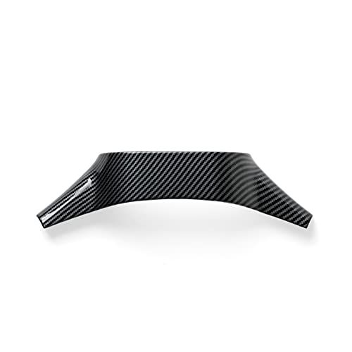 for Honda Civic 2022 2023 2024 11th Gen Accessories ABS Carbon Fiber Decals Interior Stickers - color: Steering Wheel Back Cover