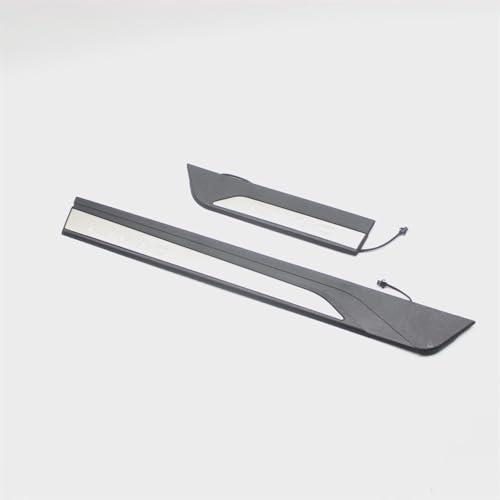 Fashion Style Led Door Sill Scuff Plate Guard Sills Protector Trim Compatible with Honda Civic 2016-2021 10TH (RED LED) - color: RED LED