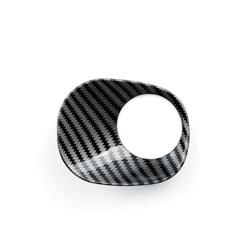 Car Carbon Fiber Decal Keyhole ABS Sticker Cover Interior Trim Accessories for Toyota 4Runner SUV 2010-2025 Black - color: Keyhole