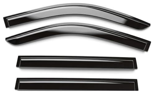 2026 2027 Tape-On Rain Guards Side Window Deflector Visors for Toyota Rav4 LE SE XSE XLE Premium Limited, Extreme Durable RAV 4 Vent Shade - size: For Toyota RAV-4 2026-2027 (Tape-On)