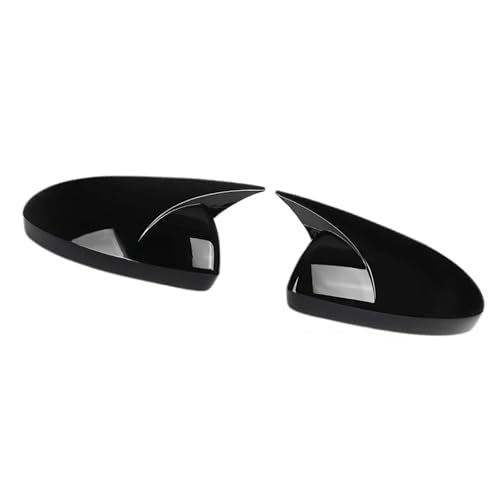 Rear View Side Mirror Cover Compatible with Nissan Altima Sentra 2019-2023, 2PCS Door Side Mirror Cover Cap (Glossy Black) - color: Glossy Black