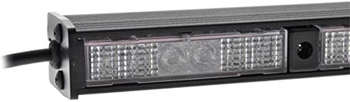 Strobes N' More E68 Amber LED Warning Light - 21 Flash Patterns Construction Strobe - Waterproof Work Zone Safety Light - Professional Grade Commercial Warning System - color: Amber