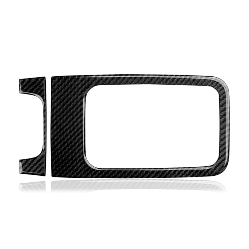 Car Carbon Fiber Decal Armrest Box Panel Sticker Cover Interior Trim for Chevrolet Silverado/GMC Sierra 1500 2500HD 3500HD 2014-2018 Accessories - color: Armrest Box Panel