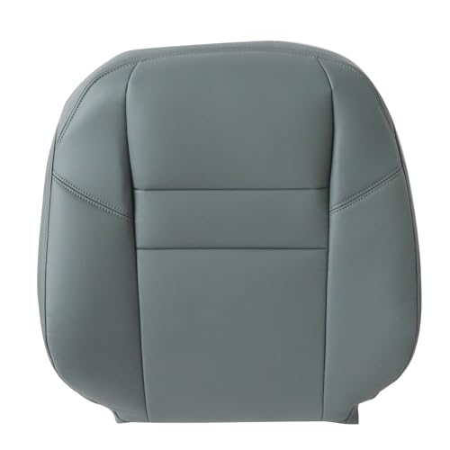 NLQR Driver and Passenger Side Bottom & Top Lean Back Replacement Seat Covers Leather Dark Gray Compatible with Honda CRV 2007 2008 2009 2010 2011 - color: Gray