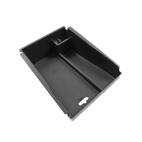 Center Console Armrest Storage Box Compatible with Hyundai Tucson 2016-2021 ABS Tray Insert Organizer Glove Pallet Phone Holder - size: for Tucson | 2016-2021