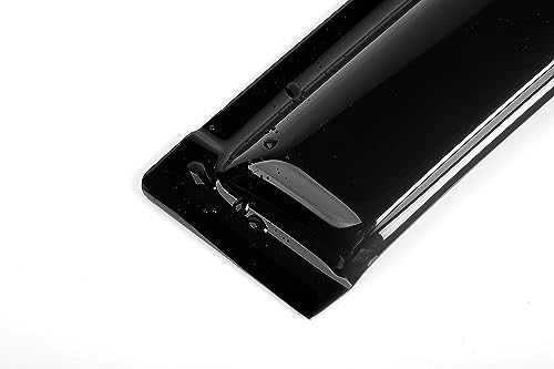 Wensdy 4pcs Side Window Wind Deflector Out-Channel Tape-On Rain Guards Set, Window Visor for 2006-2013 Chevy Impala All Models 2014-2016 Chevy Impala Limited Model Only 94843 - size: 06-13 Impala