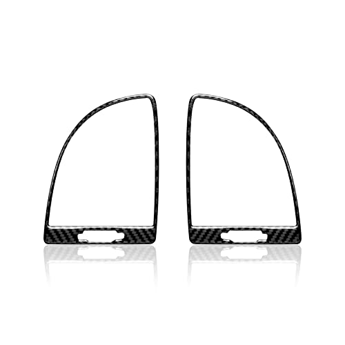 Car Air Vent Outlet Cover Decals for 2015-2023 Chrysler 300 / 300C / 300S / Limited/Touring Accessories Carbon Fiber Interior Stickers - color: Air Vent Cover