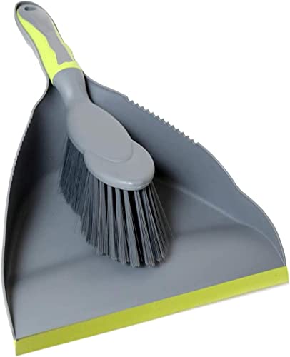 Dust Pan Broom Dustpan Brush - Dust Pans with Brush, Hand Broom and Dustpan Set, Handheld Broom and Dustpan Set, Used to Clean Floors, Tables, Animal Cages, PET Fiber Bristles (3pcs) - size: 3set