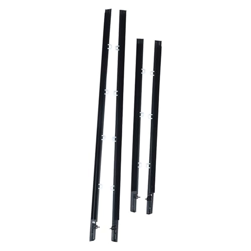 Car Window Weatherstrip Moulding Trim Seal Belt 4Pcs Replacement for Acura TSX 2009 2010 2012 2013 2014 Not Replacement for TSX 2011 Chrome
