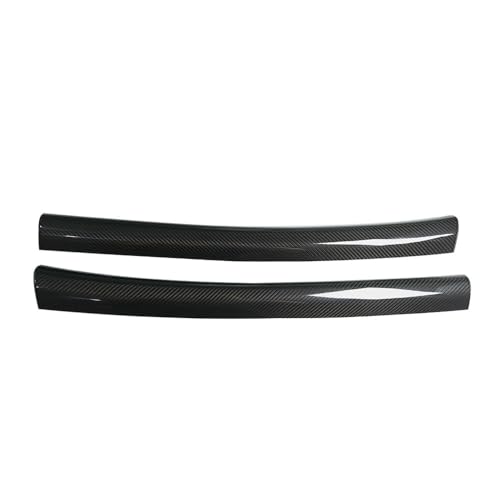 Dry Real Carbon Fiber for 2019-2022 Toyota Supra Car Door Interior Trim Accessories Built-in Door Sill Trim Covers (Black Carbon)