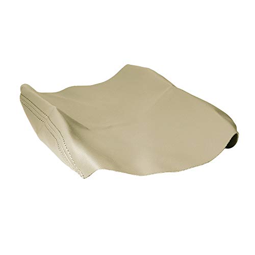 A ABIGAIL Center Console Armrest Cover Compatible with 2009 2010 2011 2012 2013 2014 2015 Honda Pilot Auto Leather Suture Console Lid Cover Replacement (Beige) - color: Beige, size: Center