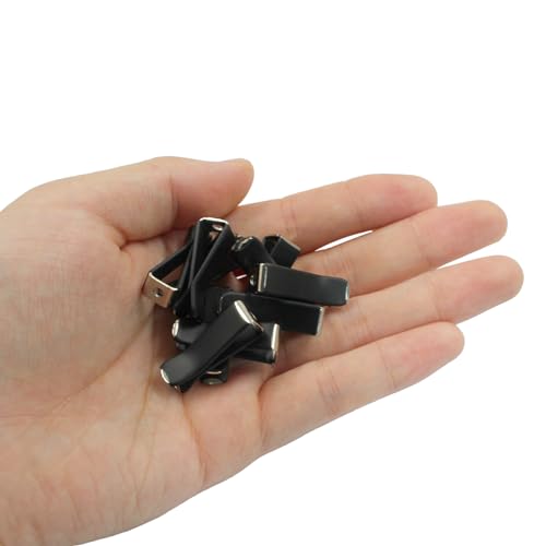 Bonsicoky 20 Pcs Square Head Car Vent Clips with Box, Air Freshener Clips for Office Home Car Air Conditioner Outlet, Black - color: Black, size: 20 Pcs