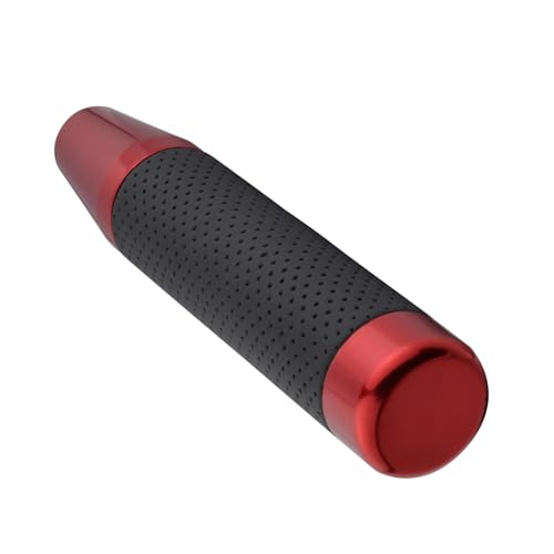 Abfer Tall Shift Knob Car Long Shifting Head Replace Weighted Gear Stick Shifter Knob Extension Fit Most Manual Automatic Transmission Vehicle, Red - color: red-1