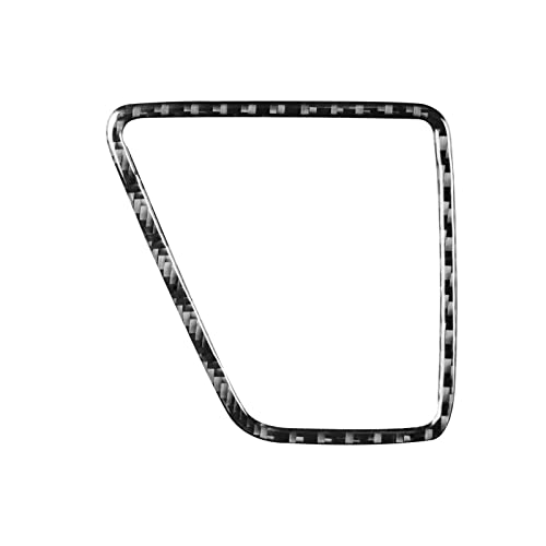 Real Carbon Fiber Central Air Vent Outlet Frame Cover Interior Trim Sticker Accessories Cover Compatible with Honda Civic 9 Coupe/Sedan 2013 2014 2015 Black - color: Central Air Vent Outlet Frame