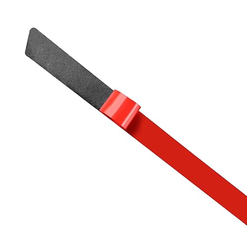 Real Red Carbon Fiber Car Window Lift Switch Control Side Strip Soft Sticker Auto Interior Trim Compatible with Ford Explorer(U625) XLT/Limited/ST/Platinum/Platinum Hybrid 2020 2021 2022 2023 - color: Front Row Window Lift Switch Side Trim