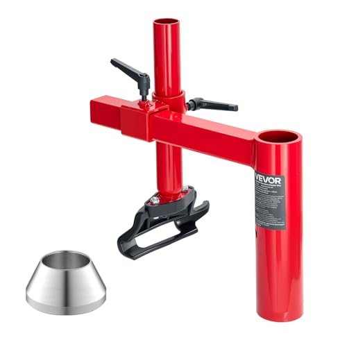 VEVOR Manual Tire Changer Duck Head Kit with Silver Cone, Fit for 16"-21" Wheels, Heavy Duty Manual Tire Changer Duck Head Adapter Kit, Mounting and Demounting Tool for Most Cars, SUVs, Trucks, ATVs - style: Duck Head