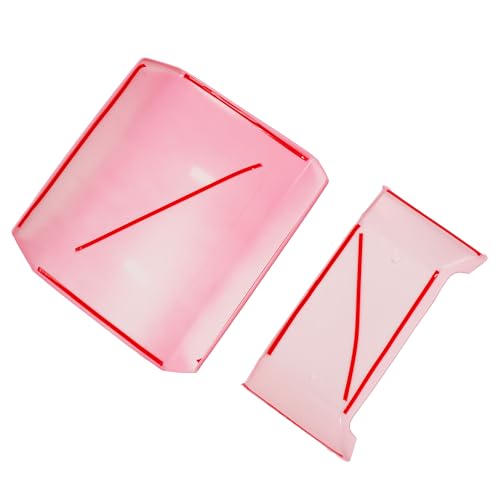 Barong for Tesla Cybertruck Accessoriess Interior Stickers Car Armrest Cover Center Console Middle Console Armrest Seat Box Cover Trim Frame Decal Pink - color: Middle Console Cover Armrest Seat Box