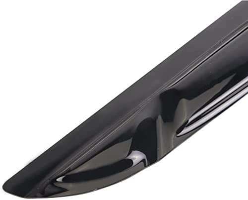 Tape-On Window Visors Deflectors Rain Guards 4 Piece Set Compatible with 2008-2017 Mitsubishi Lancer - size: 2008-2017 Mitsubishi Lancer