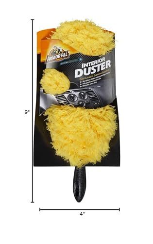 Armor All Car Interior Duster, Scratch-Free Microfiber Car Duster with Handle, , 1 Pack - style: Interior Duster
