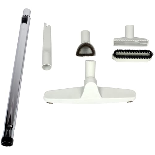 Cen-Tec Systems Universal Premium Vacuum Attachment Kit with Telescoping Wand for 1.25 Inch Diameter - color: Gray
