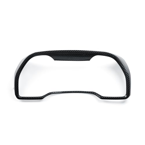 Car Speedometer Surround ABS Sticker Carbon Fiber Decal Cover Interior Trim Accessories for Toyota 4Runner SUV 2010-2025 Black - color: Speedometer Surround