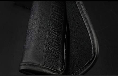 Car Leather Safety Belt Covers - Crystal Diamond Black Seat Belt Shoulder Pads for Women or Girls (2Pcs) - color: 2.1 Crystal