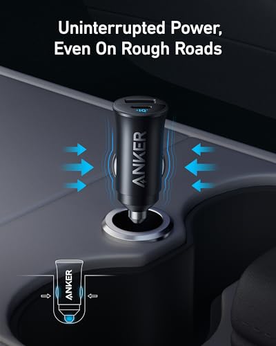 Anker USB-C Car Charger, 2-Pack 30W 2-Port Type-C Car Adapter, Cigarette Lighter Adapter with Power IQ 3.0,for iPhone 17/16/15/14/13 Series,Samsung Galaxy S25/S24/S23/S22/S21 Series,iPad Pro,AirPods