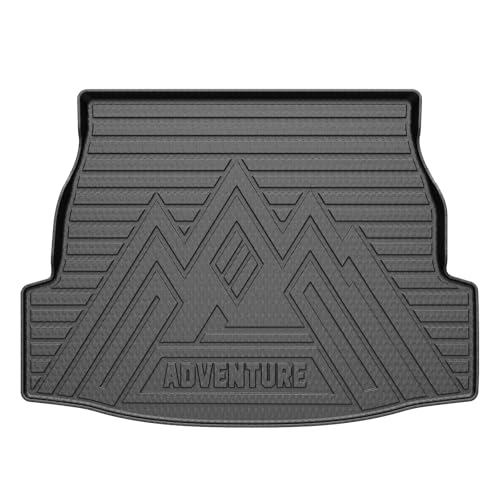 Powerty Trunk Mat for Toyota RAV4 2019-2025 Accessories(Include Hybrid&Gasoline), All Weather Cargo Mat TPE Cargo Liner Replacement for Rav4 Rear Trunk Liner,Black - size: Cargo Mat|For|19-25|Toyota Rav4