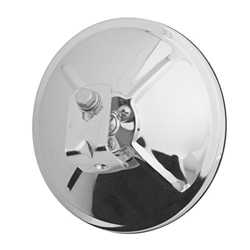 GG Grand General 33261 Stainless Steel 6” Convex Blind Spot Mirror with Center Mount for Trucks, Buses, Utility Vehicles and More - size: 6", style: Center-Stainless Steel