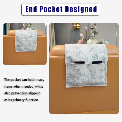 Non-Slip Head Pillow for Recliners - Neck Support Cushion with Velvet Cover for Pain Relief at Home, Office and Travel (Leaves) - color: Leaves