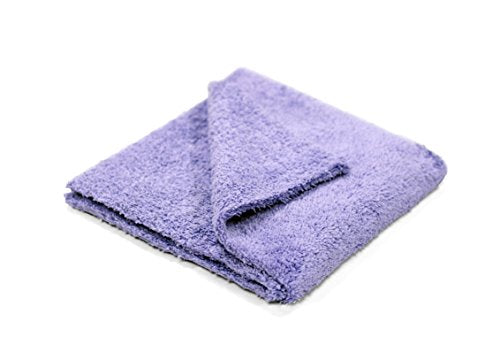 Maxshine 16”x24” Edgeless Purple Microfiber Towel (500GSM) - Double-Sided, Plush Car Drying Towel for Detailing - Professional Auto Detailing - color: Purple, size: 16" x 24"