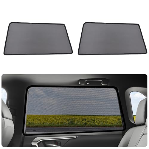 Car Window Shades for 2019-2024 RAV4 Accessories - Rear Side Window Shade for Baby, Breathable Mesh Car Privacy Window Covers, UV Protection and Heat Insulation for Road Trips, Napping, Camping - size: Rav4(2019-2024)r-2pcs