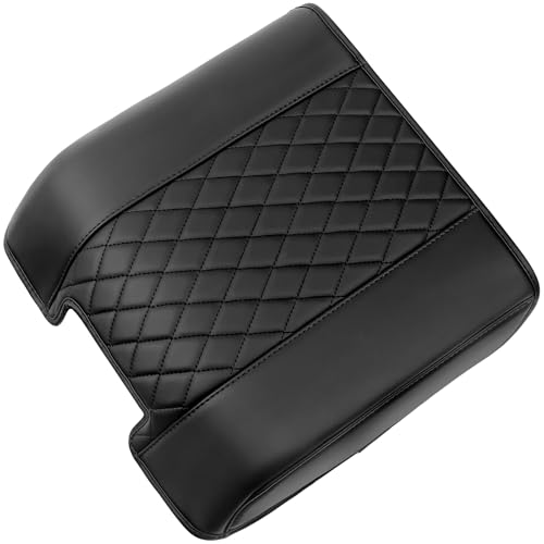 ZZEQYG Center Console Cover for Chevy Silverado/GMC Sierra 2014-2018, Tahoe & Suburban & Yukon 2015-2020, Car Armrest Cover Accessories(Fits Bucket Seat Console Only) - color: For Silverado/Sierra 2014-2018(Bucket Seat)