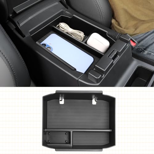 for 2026 Subaru Outback Center Console Organizer Tray for 2026 Outback Armrest Box Secondary Storage Glove Box Insert Accessories (Outback Center Console Tray)