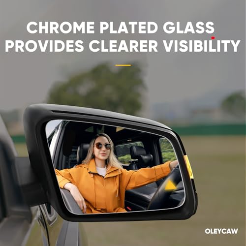 Passenger Side Blind Spot Mirror Compatible with Mercedes Benz A220 W176, B250 W264, C300 W204, E350 W212, S550 W221, GLA250 X156, GLK350 X204, Mercedes Benz A B C E S Class GLA GLK, Right Side - color: Passenger Side(RH)