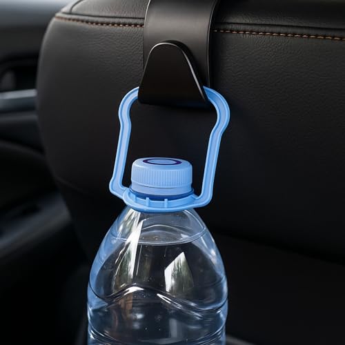6 Pcs Hooks for Car Seat Headrest Hook, Car Back Seat Headrest Hooks Storage for Automotive Vehicle Cars Accessories Purses Grocery Bags Handbag Coat Umbrella Hanger Holder Organizer