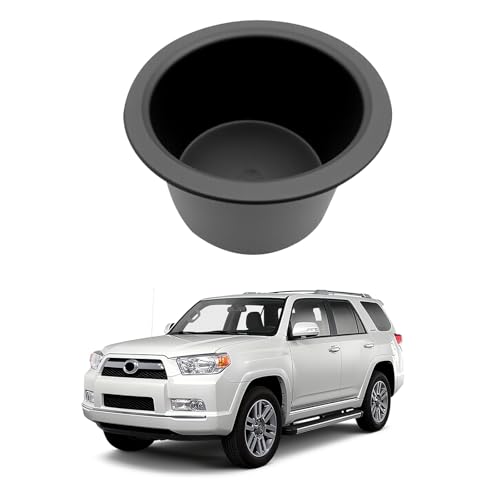 Cup Holder Fits for 2010-2024 Toyota 4Runner Center Console Coaster Cup Mat Compatible with 4Runner Interior Accessories Organizer Storage Tray (Front Left) - size: 10-24 Front Left